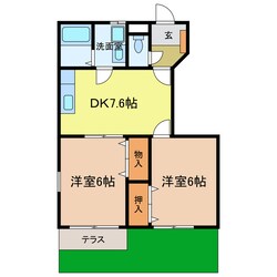 インサイドヒルの物件間取画像